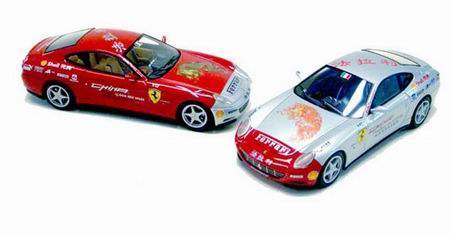 Модель 1:43 Ferrari 612 Scaglietti, Red/Silver, 15000 Red Miles Tour