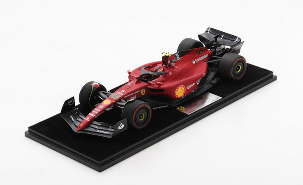 Модель 1:18 Ferrari F1-75 Great Britain GP 2022 Carlos Sainz Winner