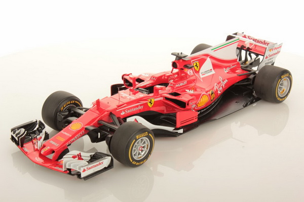 Модель 1:18 Ferrari SF70H Press Version (Kimi Raikkonen - Sebastian Vettel)