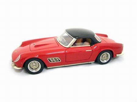 Модель 1:43 Ferrari 250 California (LWB) Hardtop Fari Carenati RED/BLACK