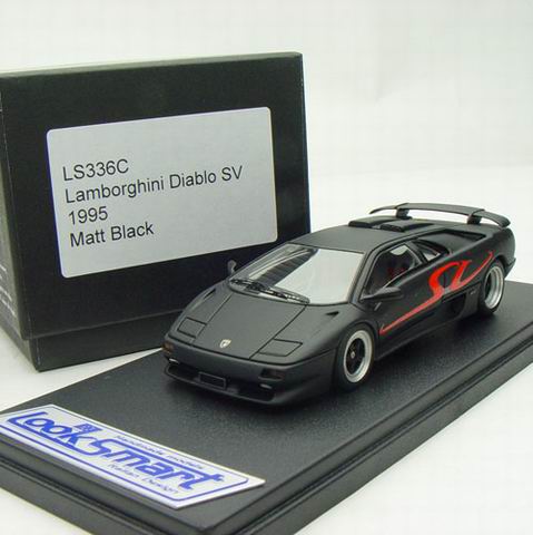 Модель 1:43 Lamborghini Diablo SV - matt black