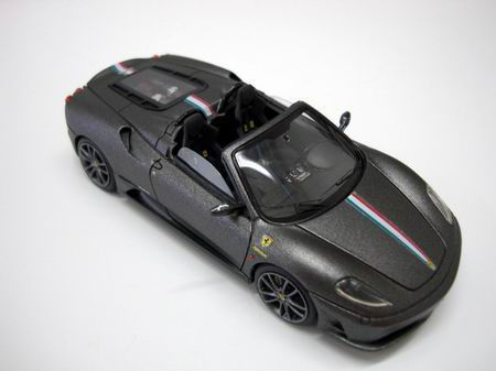 Модель 1:43 Ferrari F430 Scuderia Spider 16M Silverstone - grey matt