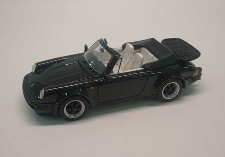 porsche 911 turbo cabrio look - black LS361B Модель 1:43