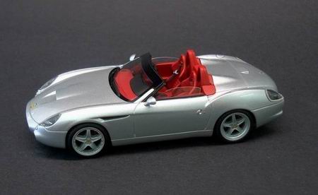 Модель 1:43 Ferrari 550 GTZ Barchetta - silver