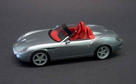 Модель 1:43 Ferrari 550 GTZ Barchetta - gritio titanio