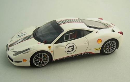 Ferrari 458 Italia Challenge - white