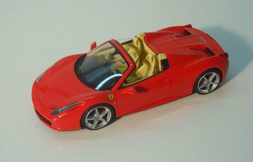 ferrari 458 spyder - rosso scuderia LS393D Модель 1:43