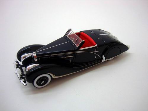 Модель 1:43 Bugatti T57C Cabrio «Gangloff» Ch.№57749 - black