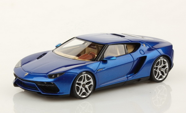 Модель 1:43 Lamborghini Asterion LP910-4 5.2 V10 Hybrid - blue elektra