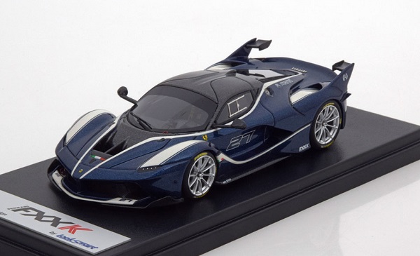 Модель 1:43 Ferrari FXX-K №27 - blue met/black
