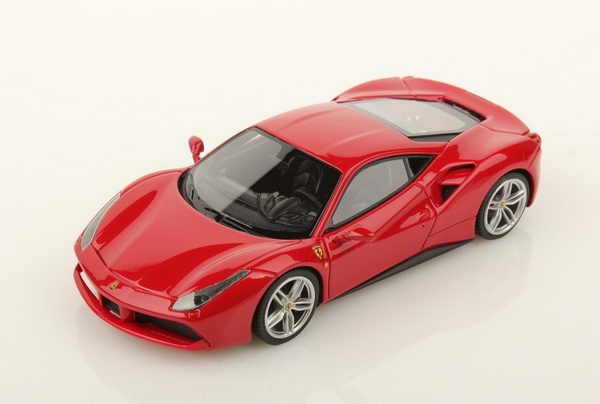 Модель 1:43 Ferrari 488 GTB Coupe Geneve MotorShow - rosso scuderia