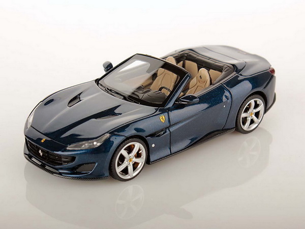 Ferrari Portofino Cabrio Open - blu tour de france