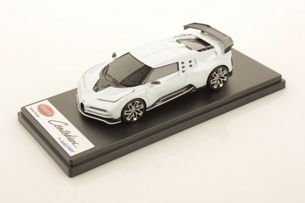 Модель 1:43 Bugatti Centodieci - Launch version - quartz white