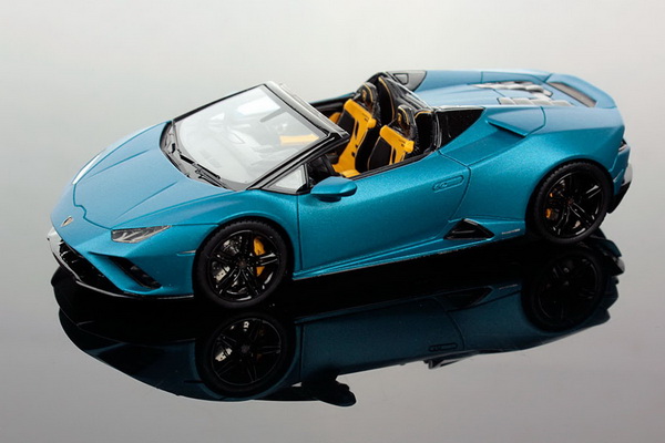 Модель 1:43 Lamborghini Huracán EVO RWD Spyder - blue mehit - Style Package