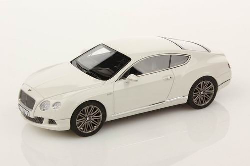 Bentley Continental GT Coupe Speed - glacier white LSBT02A Модель 1:43