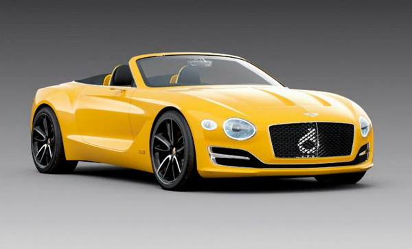 Bentley EXP 12 Speed 6e SPIDER CONCEPT - Monaco yellow