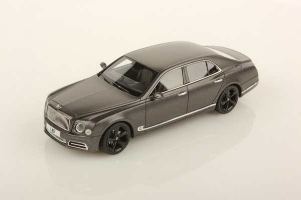 Модель 1:43 Bentley Mulsanne Speed - dark grey satin