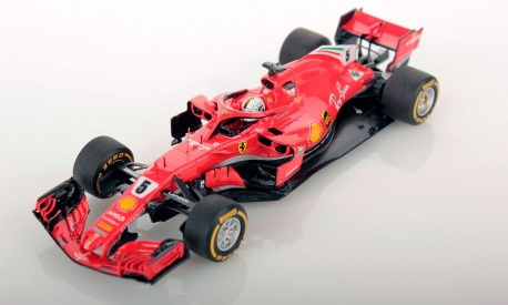 Модель 1:43 Ferrari SF71H №5 Winner Australian GP (Sebastian Vettel)
