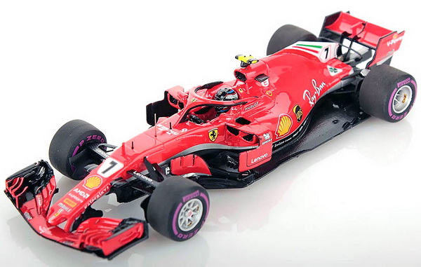 Модель 1:43 Ferrari SF71H №7 3rd Australian GP (Kimi Raikkonen)