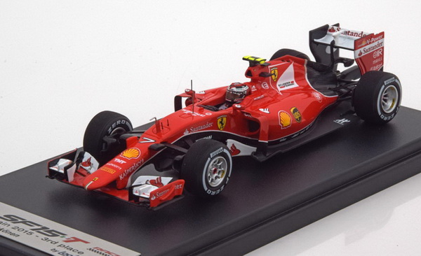 Модель 1:43 Ferrari SF15-T №7 2nd GP Bahrain (Kimi Raikkonen)