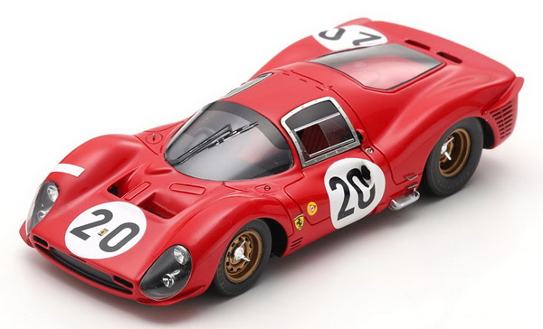 Модель 1:43 Ferrari 330 P3 №20, 24h Le Mans 1966 Scarfiotti/Parkes