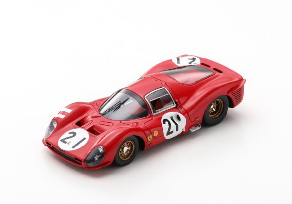 Модель 1:43 Ferrari 330 P3 №21 24h Le Mans (Lorenzo Bandini - Jean Guichet)