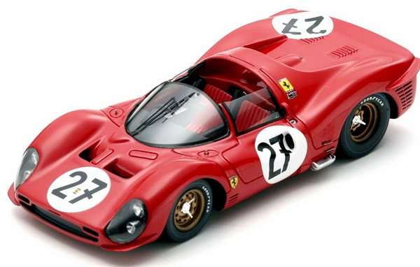 Модель 1:43 Ferrari 330 P3 №27, 24h Le Mans 1966 Ginther/Rodriguez