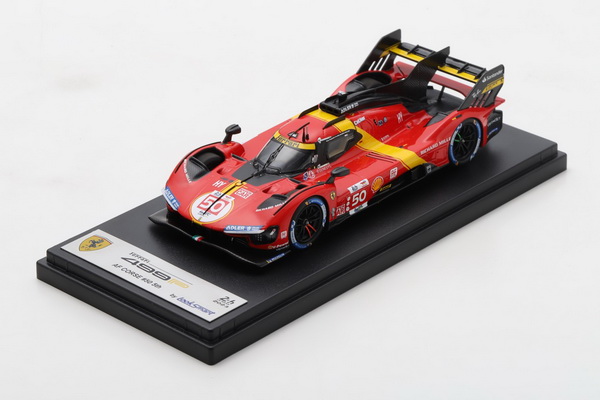 Модель 1:43 Ferrari 499P No.50 FERRARI AF CORSE Pole Position and 5th 24H Le Mans 2023 A. Fuoco – M. Molina – N. Nielsen