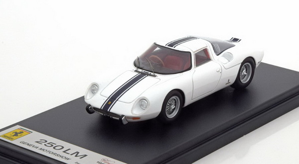 Модель 1:43 Ferrari 250 LM Press Version Paris Salon 1963 - white/blue