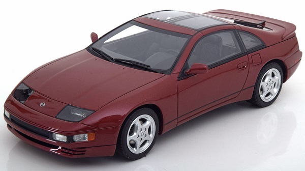 Модель 1:18 Nissan 300 ZX Twin Turbo 2-serie - dark red