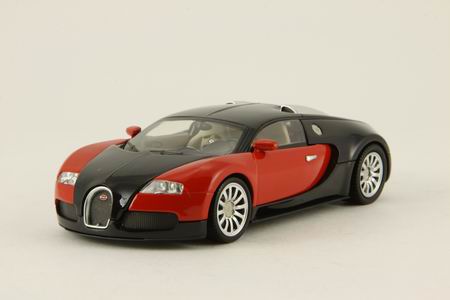 Модель 1:43 Bugatti Veyron - red/black [все открывается]