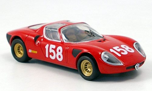 Модель 1:43 Alfa Romeo 33.2 №158 (Friburgo)