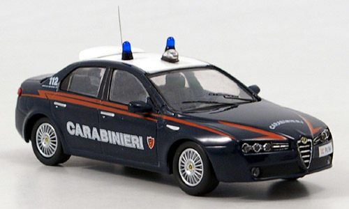 Модель 1:43 Alfa Romeo 159 «Carabinieri»