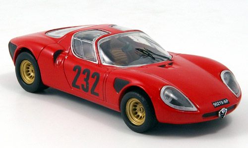 Модель 1:43 Alfa Romeo 33.2 (Giustino - Laureati)