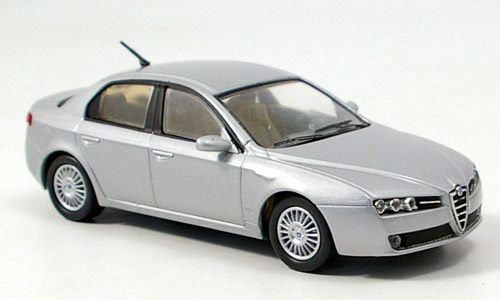 Модель 1:43 Alfa Romeo 159, Silver, B-Quality
