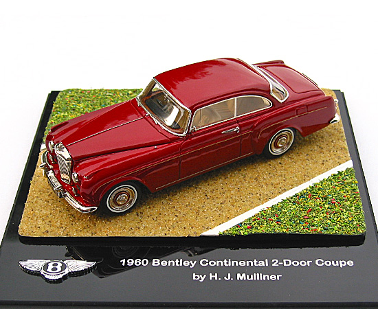 Модель 1:43 Bentley Continental 2-door Coupe by H.J. Mulliner (LHD) - regal red