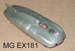 Модель 1:43 MG EX181 Record Car MOSS KIT
