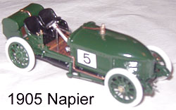 Модель 1:43 Napier №5 NCDONALD 104,65MPH KIT