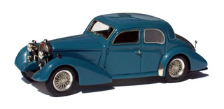 Модель 1:43 Bugatti T57 Sport Saloon Graber, Ch.№57443 - original blue