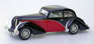 Модель 1:43 Bugatti T49 Coach Figoni & Falaschi - red/black