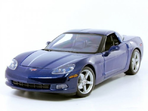 Модель 1:18 Chevrolet Corvette C6 - blue