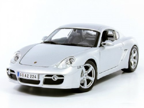 Модель 1:18 Porsche Cayman S - silver