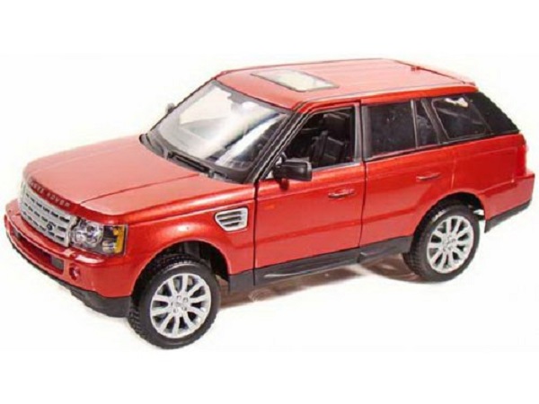 Модель 1:18 Range Rover Sport - red met
