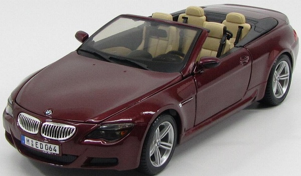 Модель 1:18 BMW M6 Cabrio
