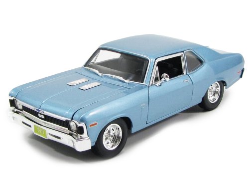 Модель 1:18 Chevrolet Nova SS 1970 - Blue