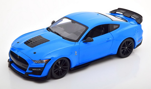 ford shelby mustang gt500 2020 - blue 31452B Модель 1:18