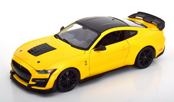 Ford Shelby Mustang GT500 - Yellow 31452Y Модель 1:18