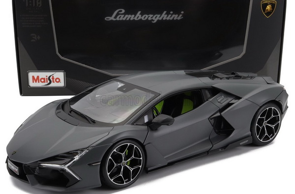 Модель 1:18 Lamborghini Revuelto - 2023 - Vulcano Matt Grey