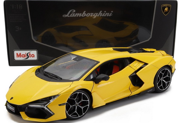 Модель 1:18 Lamborghini Revuelto - 2023 - Giallo Inti Met