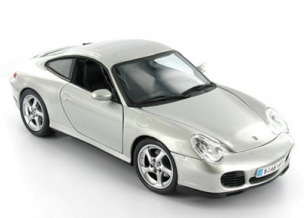 Модель 1:18 Porsche 911 Carrera 4S - silver